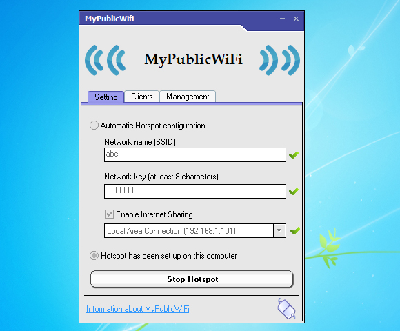 mypublicwifi software
