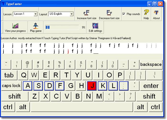 typing software 