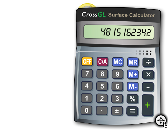 crossgl surface calculator