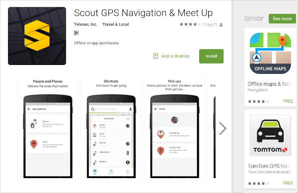 scout gps navigation meetup
