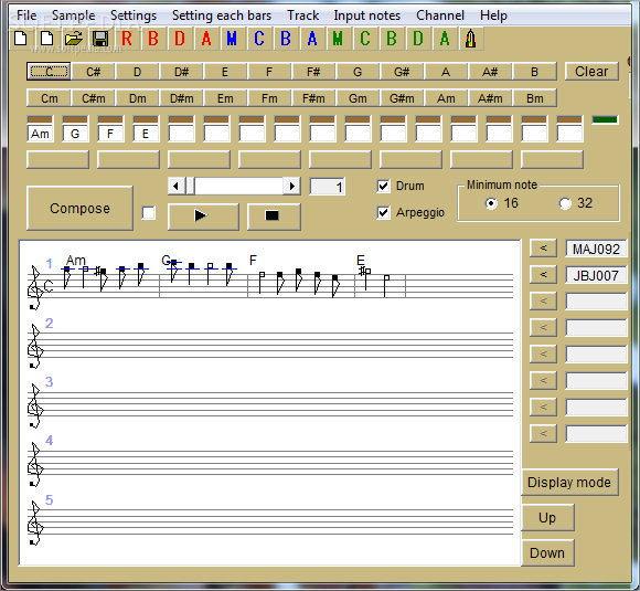 easy music composer free