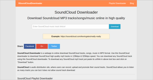 9souncloud downloader
