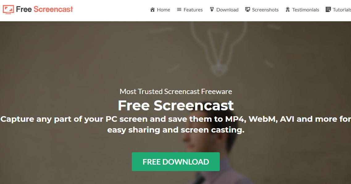 freescreencast free webcam recorder