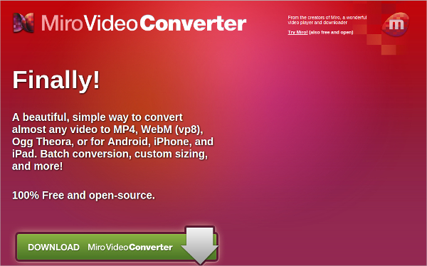 micro videoconverter