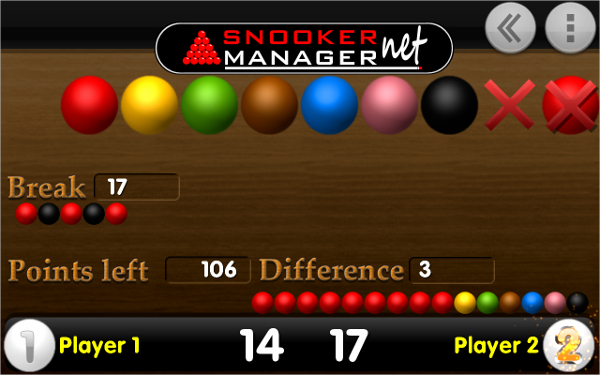 snooker manager
