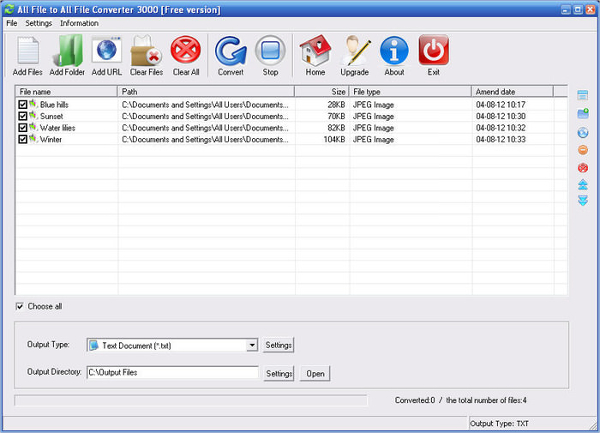 all file to all file converter 3000 3