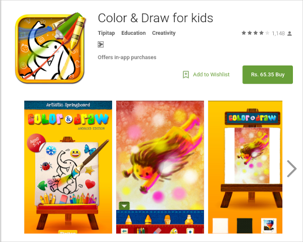 color draw for kids