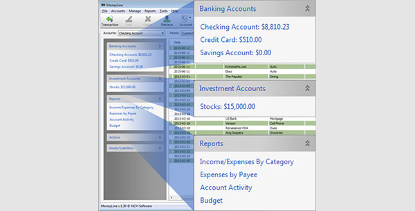 moneyline personal finance software
