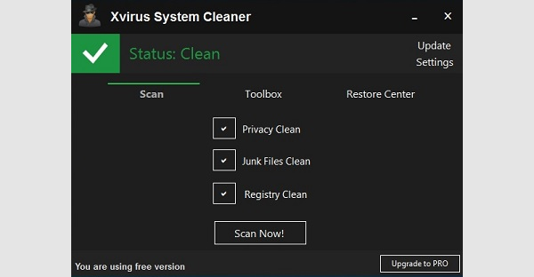 xvirus personal cleaner