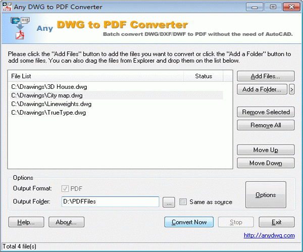 any dwg to pdf converter