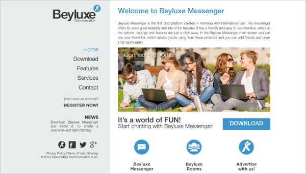 beyluxe messenger