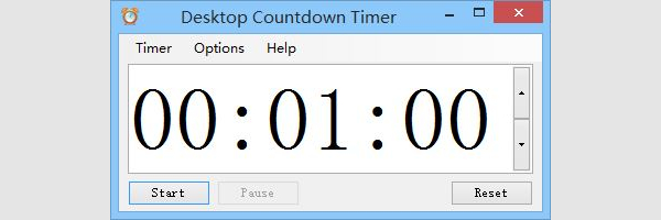 desktop countdown timer