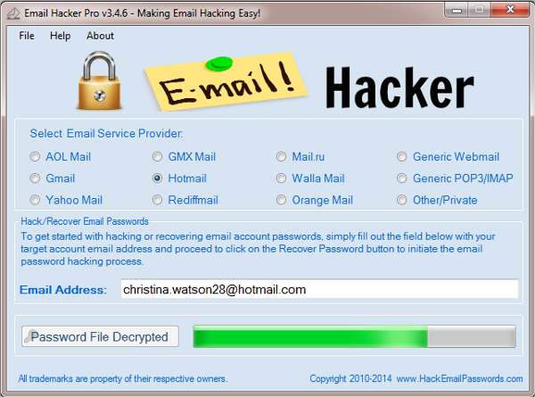 email hacker pro