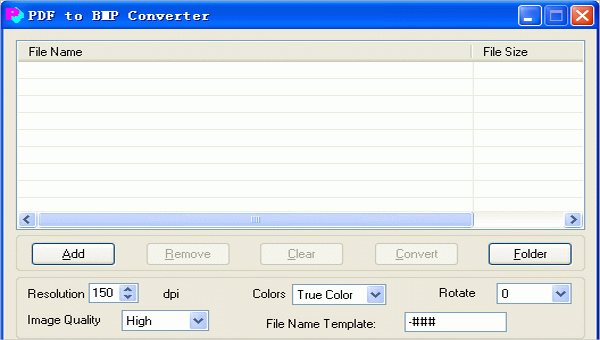 PDF to BMP Converter Software1