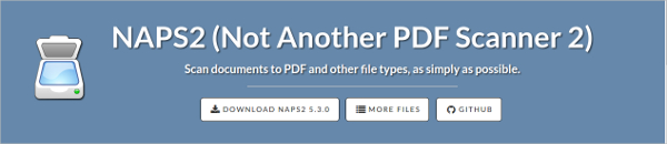 naps scanner software download