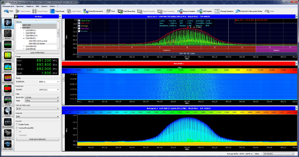 aaronia spectrum analyzer software