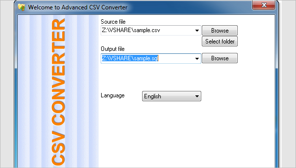 CSV to SQL Converter Software