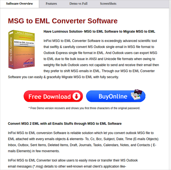 msg to eml converter software