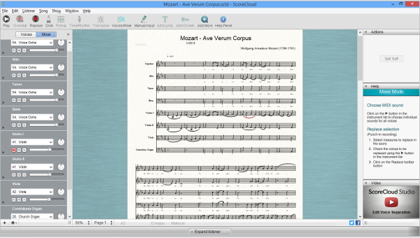 Music Transcription Software
