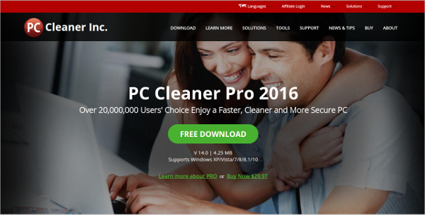 pc cleaner pro 2016