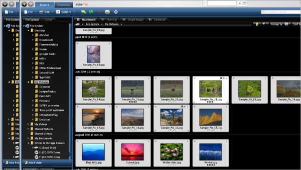 PHOTO LIBRARY SOFTWARE