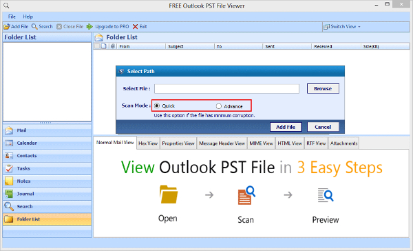 pst file viewer