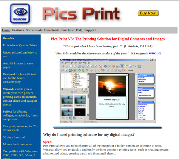print software download