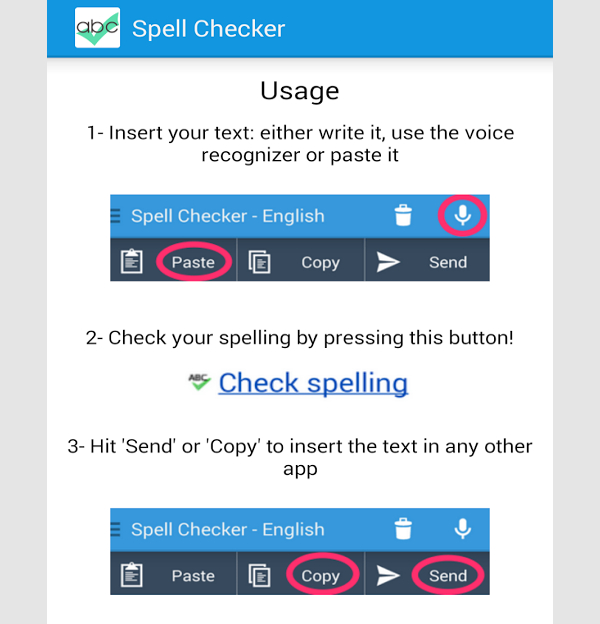 free spell check download for android