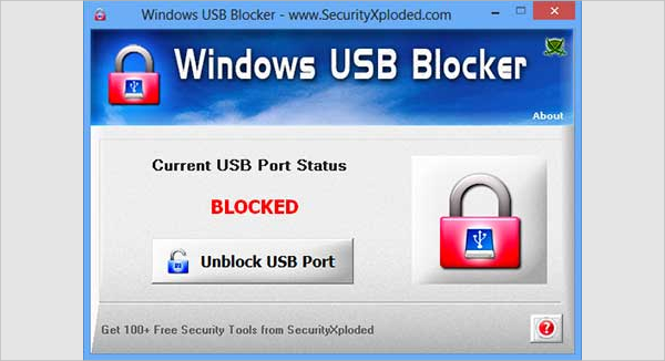 windows usb blocker