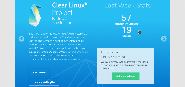 clear linux