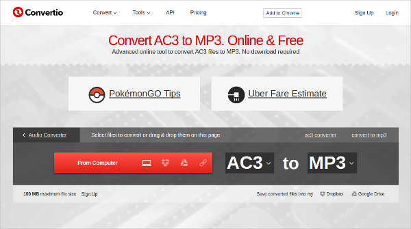 convert ac3 to mp3