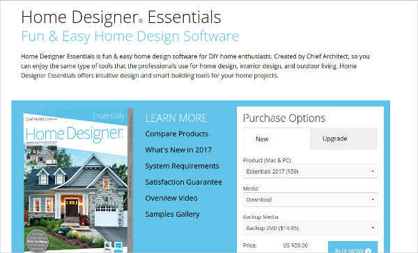 cheif architect home design software