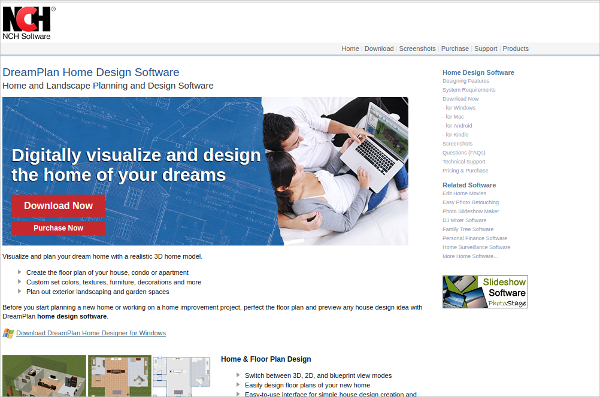 dreamplan home design software