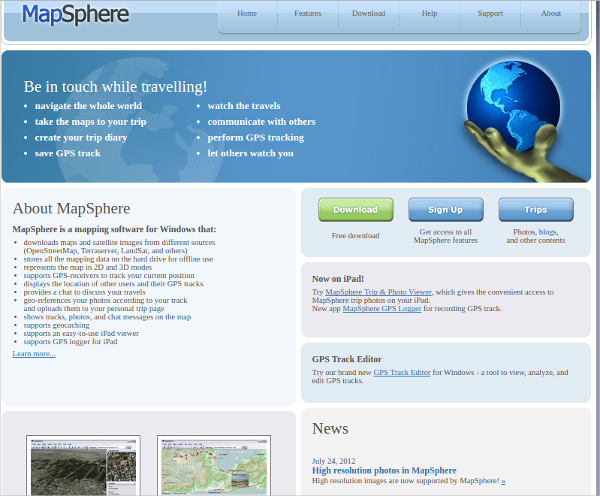 mapsphere