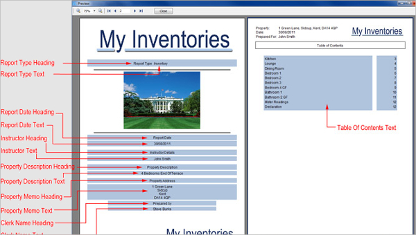 Propery Inventory Software