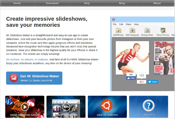 4k slideshow maker