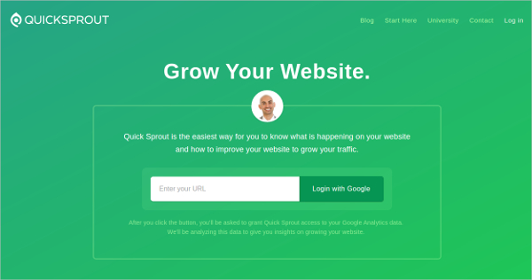 quicksprout website analyzer