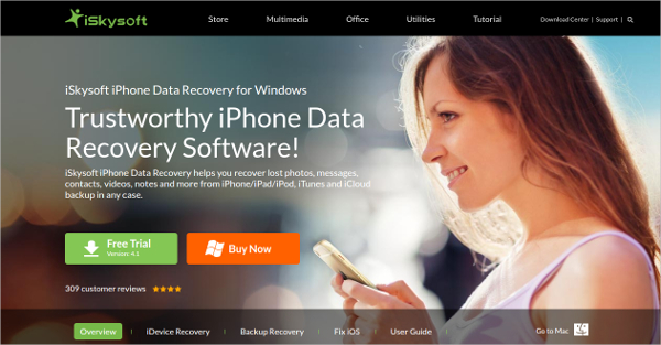iskysoft iphone data recovery