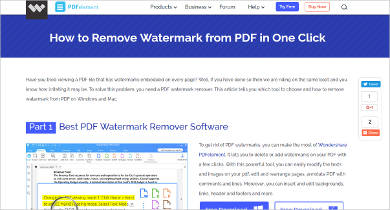 best pdf watermark remover for mac