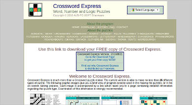 crossword express most popular software