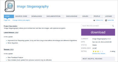 image steganography