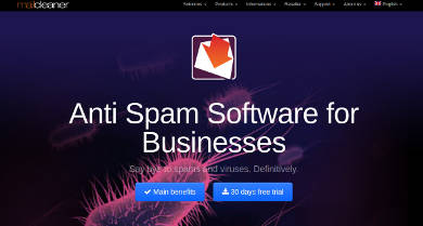mailcleaner anti spam software for business