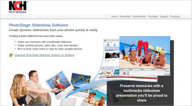photostage slideshow software