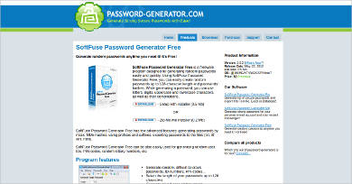 softfuse password generator free