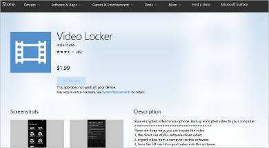 video locker for windows