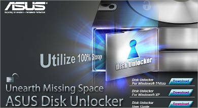 asus disk unlocker for windows