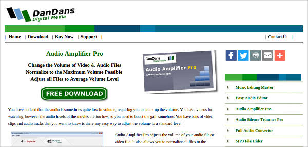 audio amplifier pro