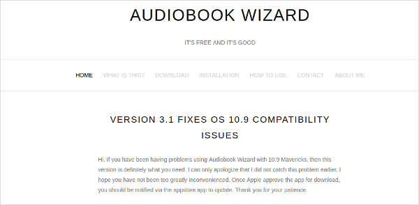 audiobook wizard