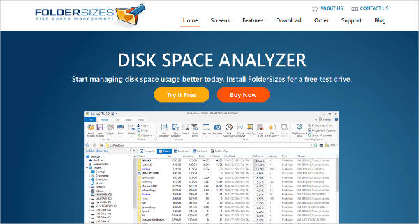 disk space analyzer