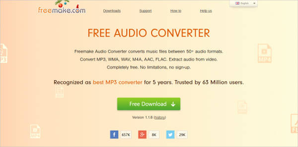 freemake audio converter